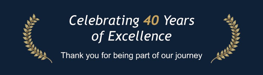 Website Banner 40 Years