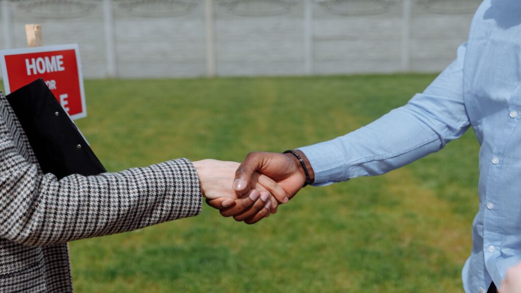 accepter offer handshake